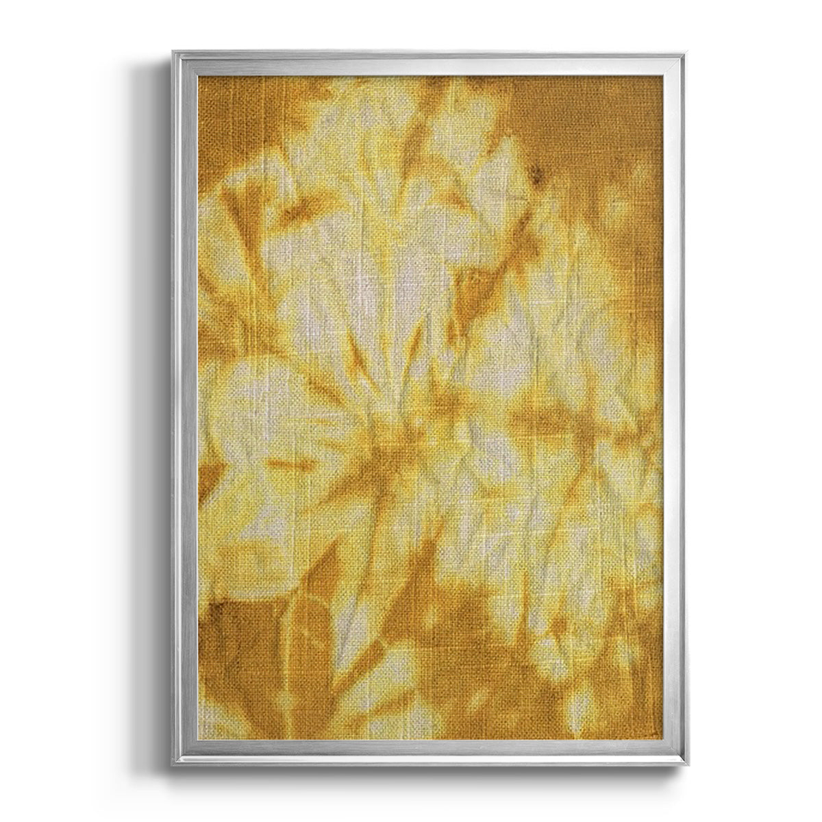 Turmeric Sunrise II - Modern Framed Canvas Print