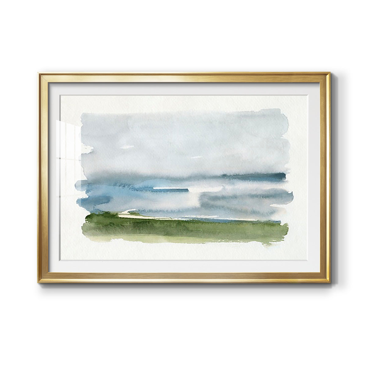 Coastline Splash II Premium Framed Print - Ready to Hang