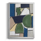 Spatial Mix II - Modern Framed Canvas Print