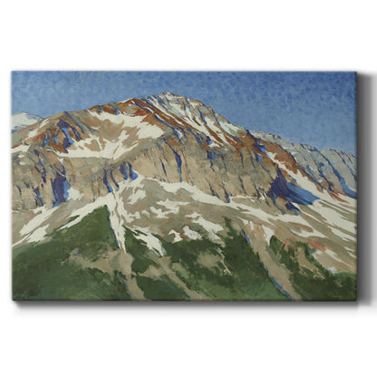 Vermillion Ascent - Canvas Art Print
