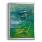 Peaceful Diptych I - Modern Framed Canvas Print