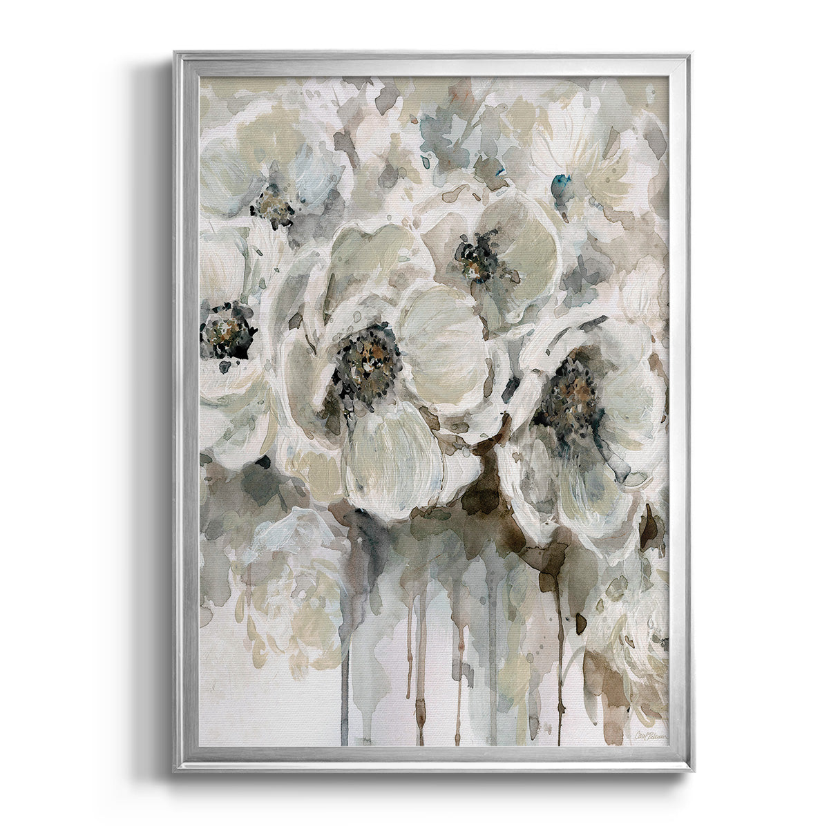 Soft Fragrance I - Modern Framed Canvas Print