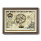 Nautical Map I Premium Framed Canvas- Ready to Hang