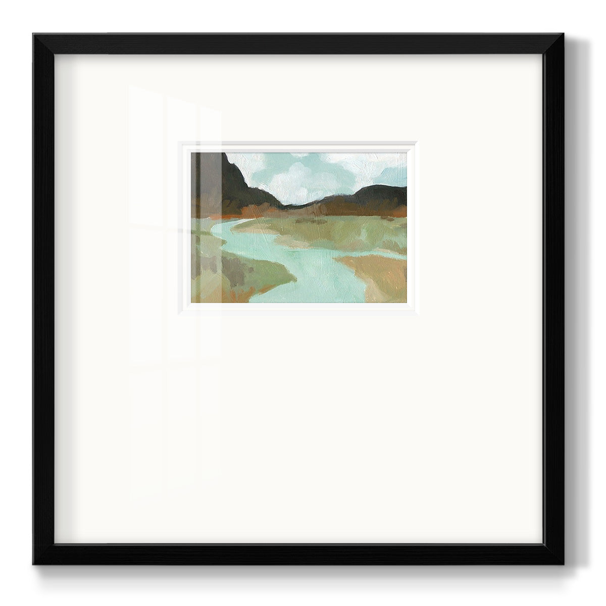 Coldwater Hills II - Double Matboard Framed Print