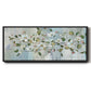 Painterly Blossoms - Floater Framed Canvas Print