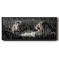 Mara Lions - Floater Framed Canvas Print