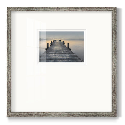 Sun Down - Double Matboard Framed Print