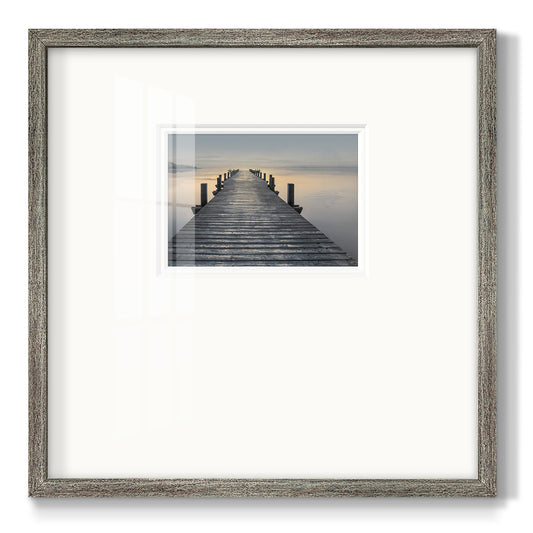 Sun Down Premium Framed Print Double Matboard