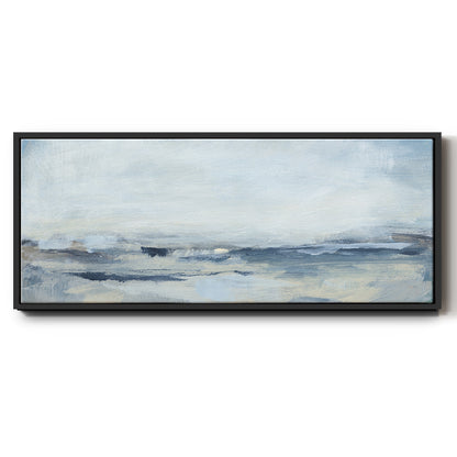 Sailing I - Floater Framed Canvas Print