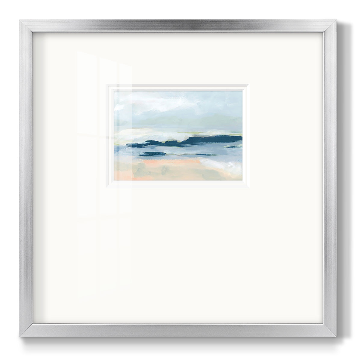 Matala Coast I - Double Matboard Framed Print