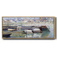 The Seine at Asnieres, 1873 - Floater Framed Canvas Print
