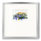 Silent Mountain V - Double Matboard Framed Print