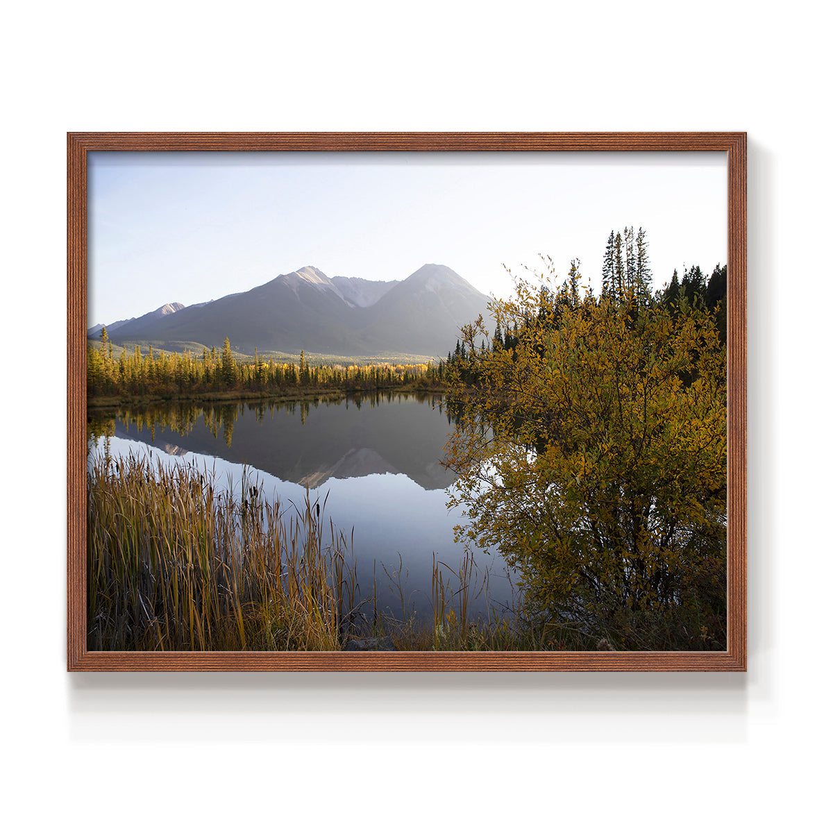 Low Light on Vermillion - Restickable Framed Art Print