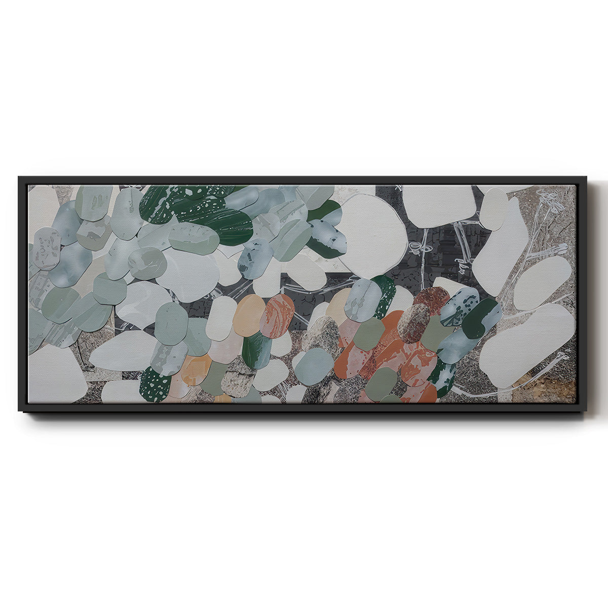 Antelope Canyon Run II - Floater Framed Canvas Print