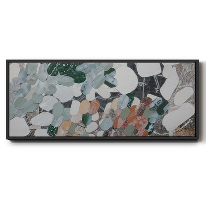 Antelope Canyon Run II - Floater Framed Canvas Print