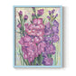 Gladiolas Blooming I - Restickable Framed Art Print