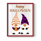Halloween Gnomes - Restickable Framed Art Print