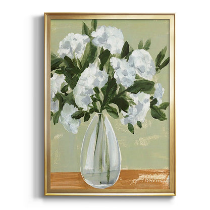 Vased Viburnum II - Modern Framed Canvas Print