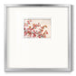 Cherry Blossom Composition II - Double Matboard Framed Print