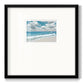 Beach Bliss - Double Matboard Framed Print