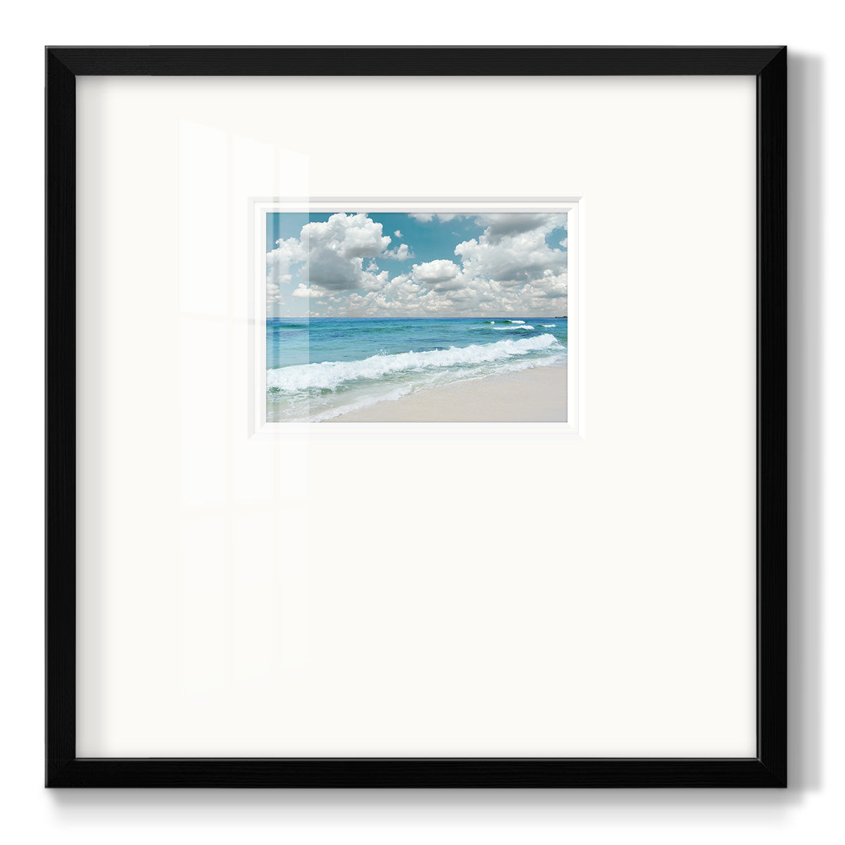 Beach Bliss - Double Matboard Framed Print