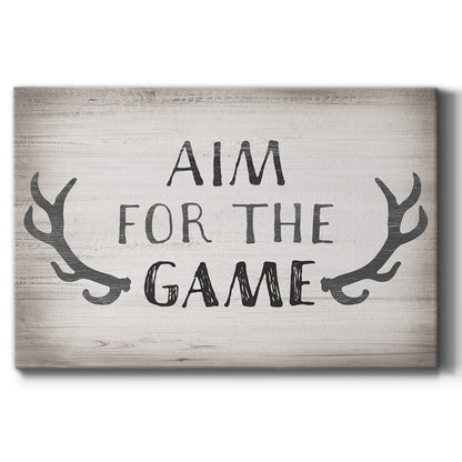 Aim Game - Canvas Art Print