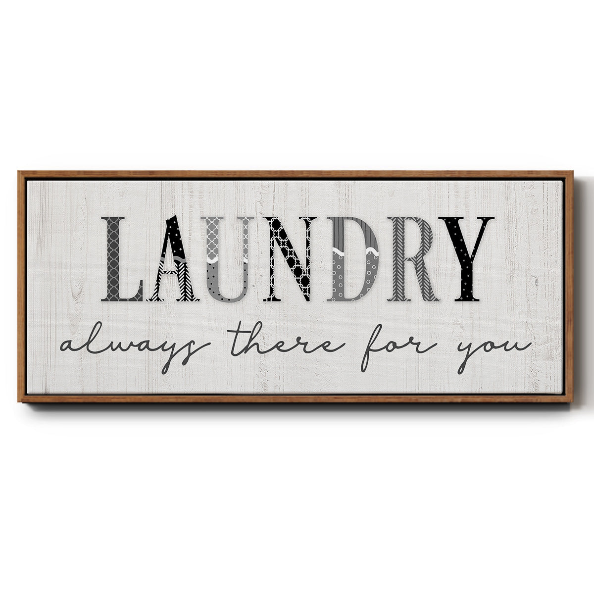 Always There - Floater Framed Canvas Print