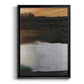 Embellished Coastal Plain I - Modern Framed Canvas Print