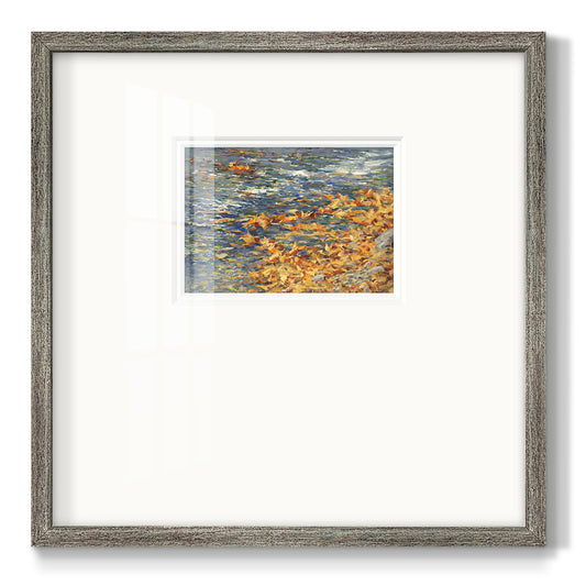 Autumn Creek Premium Framed Print Double Matboard