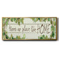 No Place Like Home - Floater Framed Canvas Print