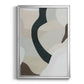 Shifting Neutrals II - Modern Framed Canvas Print