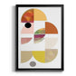 Dorset Shapes IV - Modern Framed Canvas Print