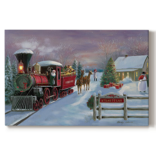 Quiet Lantern at Eve II - Canvas Art Print