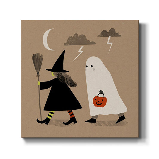 Graphic Halloween III -Premium Gallery Wrapped Canvas - Ready to Hang