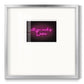 Neon Love I Premium Framed Print Double Matboard