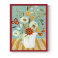 Joyful Blossoms I - Restickable Framed Art Print