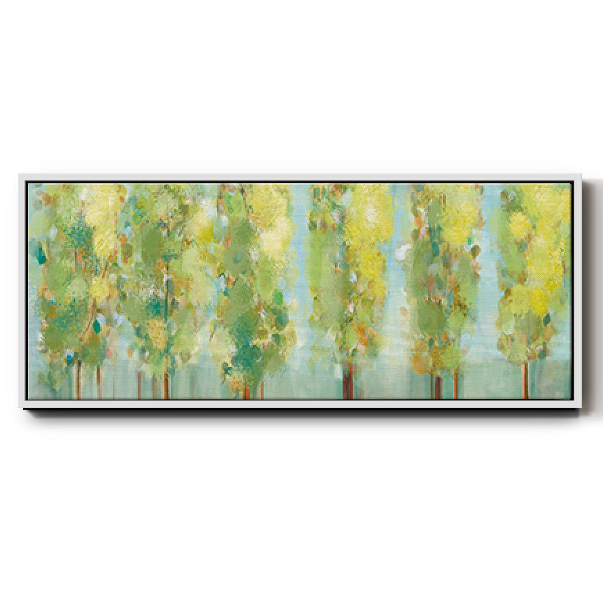 Turnwood - Floater Framed Canvas Print