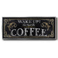 Wake Up! - Floater Framed Canvas Print