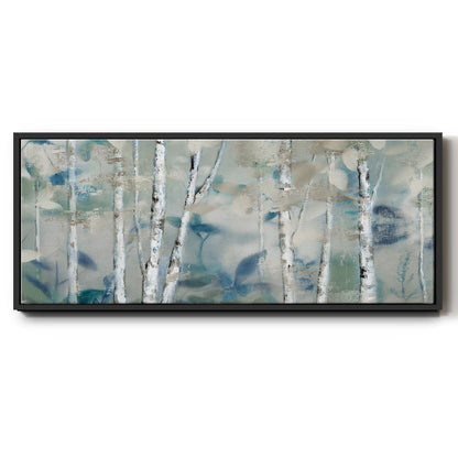 Zen Forest I - Floater Framed Canvas Print