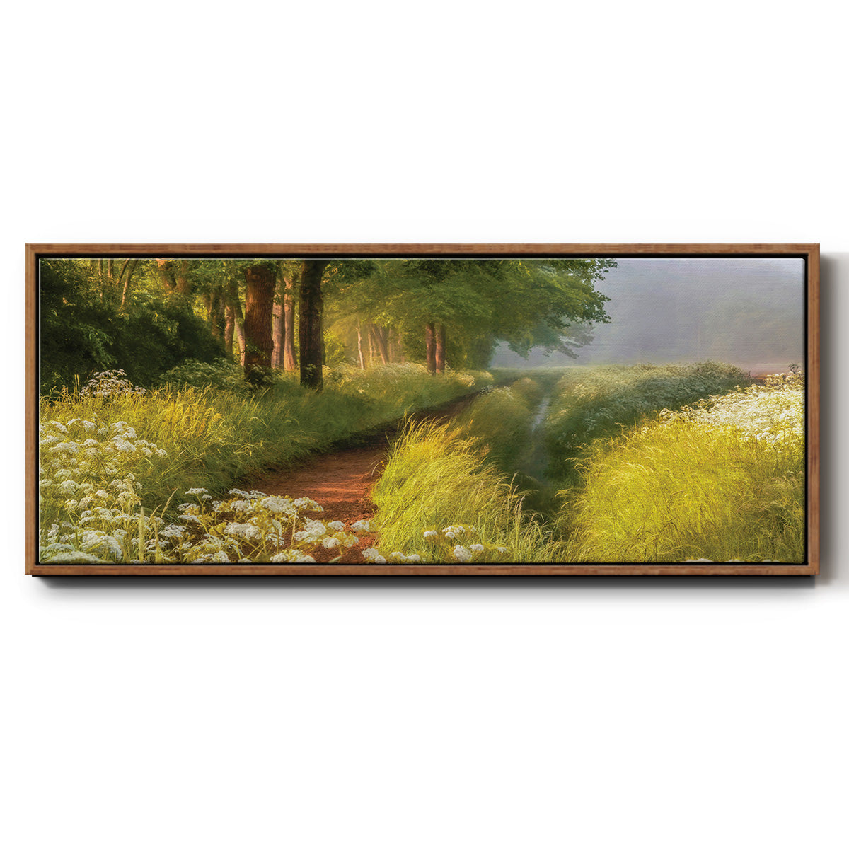 Spring in Holland - Floater Framed Canvas Print