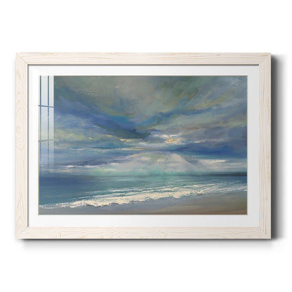 God Rays - Barnwood Framed Art Print