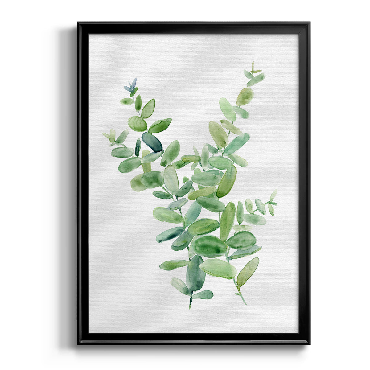 Eucalyptus III - Modern Framed Canvas Print