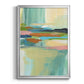 Radiant Horizon I - Modern Framed Canvas Print