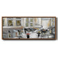 Sunday Market - Floater Framed Canvas Print