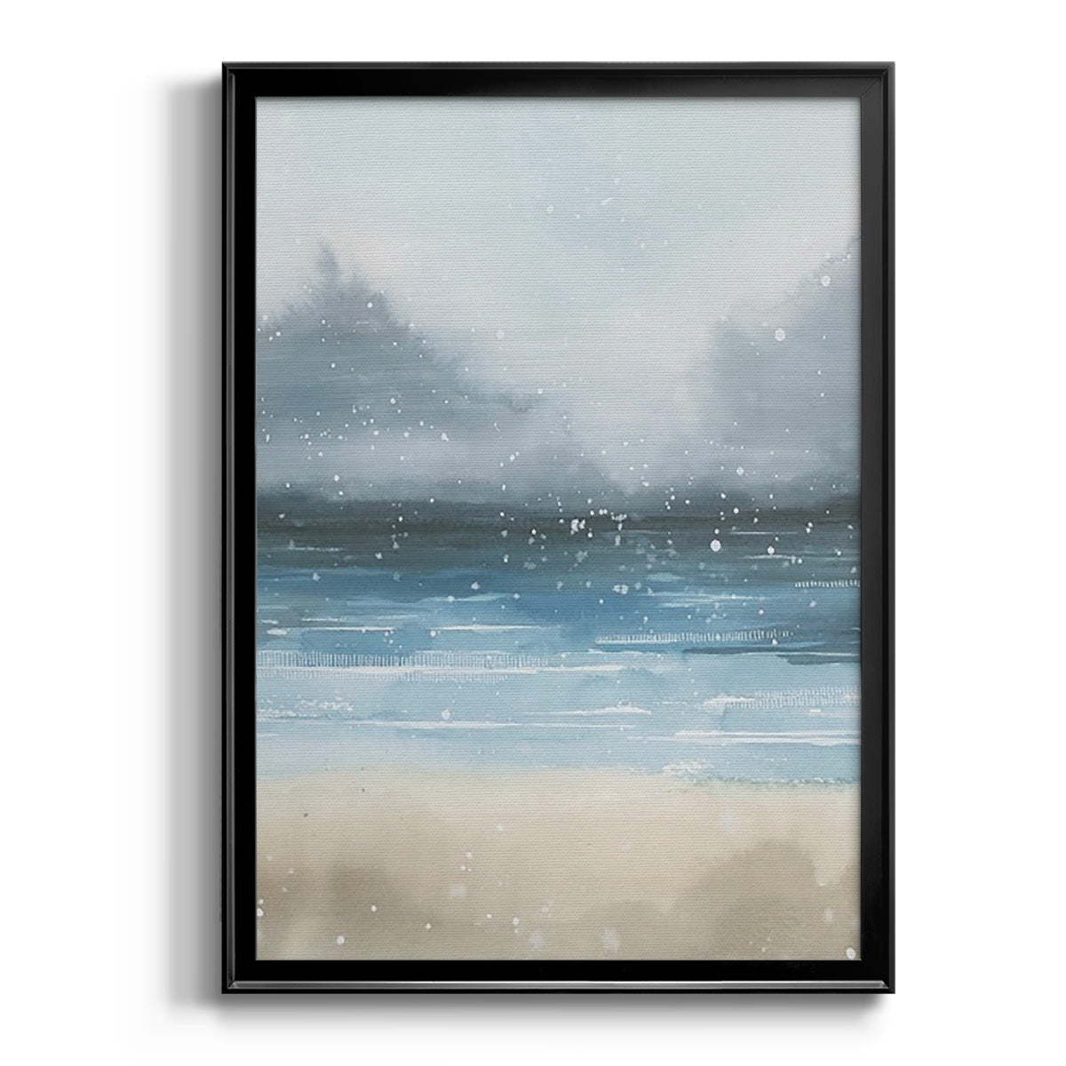 Stars and the Sea II - Modern Framed Canvas Print