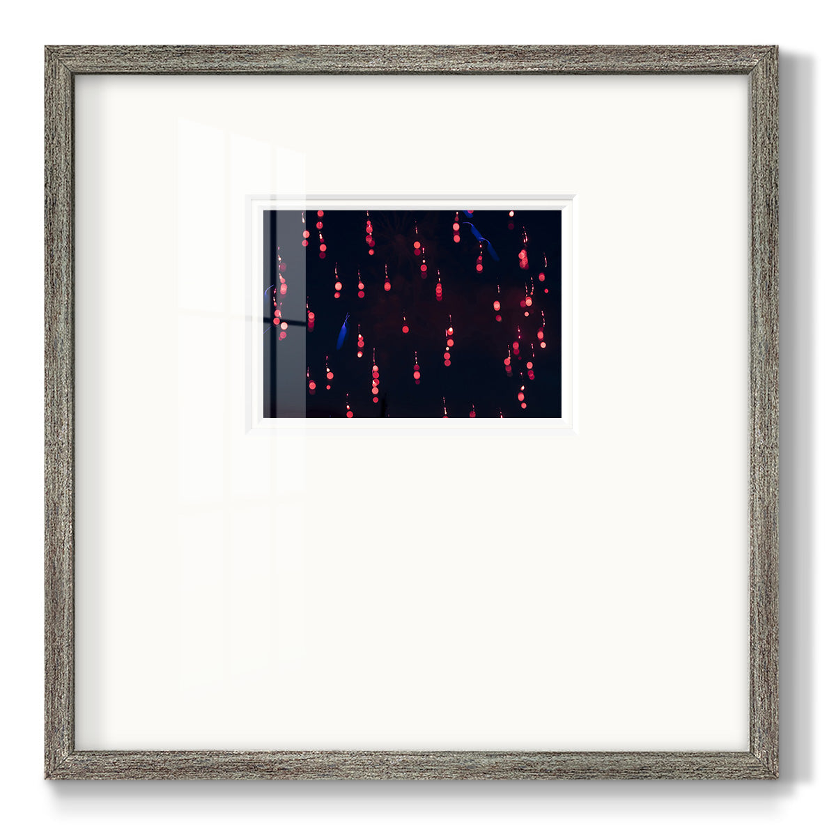 Crimson Constellation Premium Framed Print Double Matboard