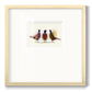 Pheasant Trio Premium Framed Print Double Matboard