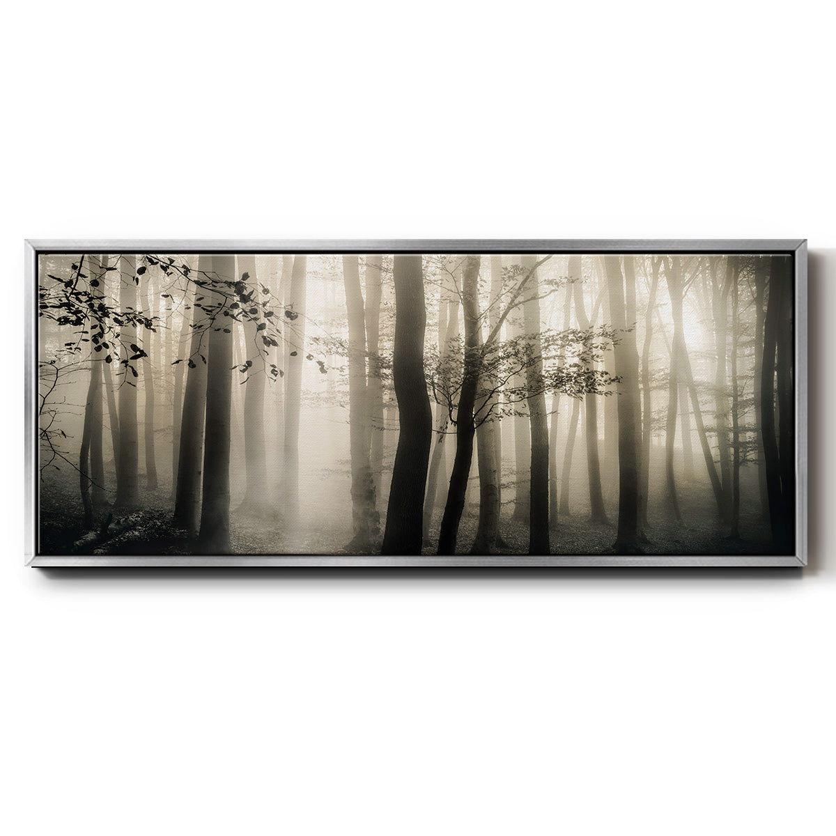 Light is Always There - Floater Framed Canvas Print