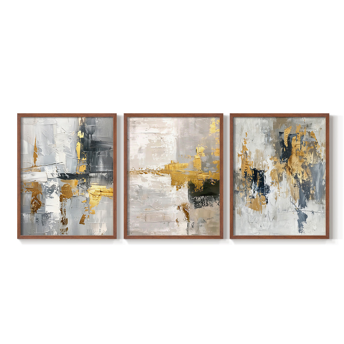 Abstract Series CLXIII - Restickable Framed Art Set