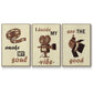 Morning Routine IV - Floater Framed Canvas Set